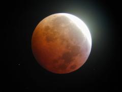 Mond nach der Totalitt